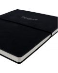 Тефтер Victoria's Journals Kuka - Черен, пластична корица, 96 листа, В5 - 2t
