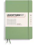 Тефтер Leuchtturm1917 Composition - B5, светлозелен, линиран, твърди корици - 1t