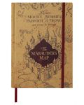 Тефтер Cine Replicas Movies: Harry Potter - Marauder's Map, A5 - 1t