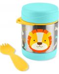 Термо контейнер за храна Skip Hop Zoo - 325 ml, лъвче - 2t