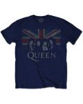 Тениска Rock Off Queen - Vintage Union Jack - 1t