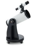Телескоп Celestron - Cometron FirstScope, N 76/300, бял/черен - 2t