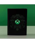 Тефтер Paladone Games: Xbox - Logo, светещ - 3t