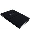 Тефтер Victoria's Journals Kuka - Черен, пластична корица, 96 листа, А5 - 3t