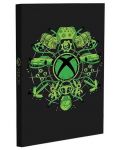 Тефтер Paladone Games: Xbox - Logo, светещ - 1t