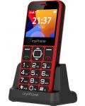 Телефон myPhone - Halo 3, 2.31'', 32MB/32MB, червен - 5t