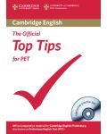 The Official Top Tips for PET Paperback with CD-ROM - 1t