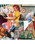 Пъзел Master Pieces от 1000 части - Детегледачката, Норман Рокуел - 2t