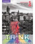 Think: Teacher's Book with Digital Pack British English - Level 5 (2nd edition) - 1t