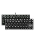 Механична клавиатура Genesis - Thor 300 TKL, Blue Switches, черна - 3t
