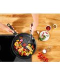 Тиган Tefal - So Chef frypan G2670472, 24 cm, черен - 7t