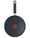 Тиган за палачинки Tefal - B5671053, 25 cm, черен - 2t