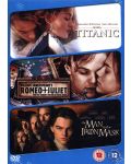 Leonardo Di Caprio Triple Pack - Titanic / The Man In The Iron Mask / Romeo And Juliet (DVD) - 1t