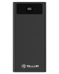 Портативна батерия Tellur - PD200, 20000 mAh, черна - 1t