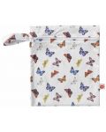 Торба за мокри дрехи Xkko - Butterflies, 25 x 30 cm - 1t