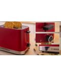 Тостер Bosch - MyMoment, TAT4M224, 950W, 7 степени, червен - 4t
