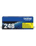 Тонер касета Brother - TN-248Y, жълт - 4t