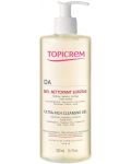 Topicrem DA Почистващ гел за лице и тяло Ultra-Rich, 500 ml - 1t