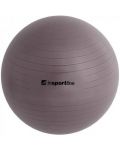 Топка за гимнастика inSPORTline - Top ball, 45 cm, тъмносива - 1t