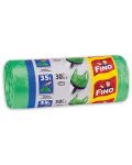 Торби за отпадъци Fino - Color, 35 L, 30 броя, зелени - 1t