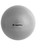 Топка за гимнастика inSPORTline - Top ball, 45 cm, сива - 1t