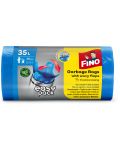 Торби за отпадъци Fino - Easy pack, 35 L, 30 броя, сини - 1t