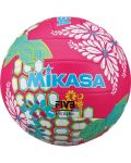 Топка за плажен волейбол Mikasa - размер 5, розова - 1t