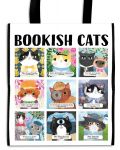 Торба Bookish Cats Reusable Shopping Bag - 1t
