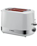 Тостер Bosch - TAT6A511, 800 W, 5 степени, бял - 1t