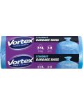Торби за отпадъци Vortex - Стандарт, 35 l, 30 броя, сини - 1t