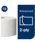 Тоалетна хартия Tork - Soft Mini Jumbo Advanced, Т2, 12 x 170 m - 4t