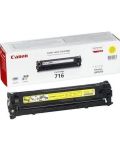 Тонер касета Canon - CRG-716, за i-SENSYS LBP5050, жълта - 1t