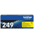 Тонер касета Brother - TN-249Y, жълта - 4t