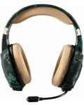 Гейминг слушалки Trust GXT 322C Carus - green camouflage (разопакован) - 1t