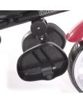 Триколка с въздушни гуми Lorelli - Moovo, Red & Black Luxe - 8t