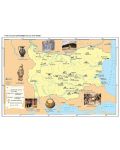 Тракийски съкровища по нашите земи (стенна карта) - 1t