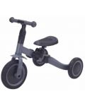 Триколка и колело за баланс 4 в 1 Topmark - Kaya, сиво - 1t