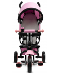 Триколка с родителски контрол Caretero Toyz - Timmy, розова - 3t