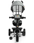 Триколка с родителски контрол Caretero Toyz - Buzz, сива - 3t