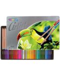 Цветни моливи Colorino Artist - в метална кутия, 36 цвята - 1t
