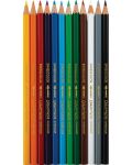 Цветни акварелни моливи Caran d'Ache Swisscolor - 12 цвята - 2t