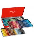 Цветни акварелни моливи Caran d'Ache Supercolor - 120 цвята, метална кутия - 2t