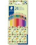 Цветни моливи Staedtler Pattern 175 - 24 цвята - 1t
