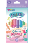 Цветни моливи Colorino Pastel - 12 цвята - 1t