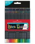 Цветни моливи Faber-Castell Black Edition - 36 цвята - 1t