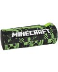 Цилиндричен несесер Panini Minecraft - Pixels Green - 1t