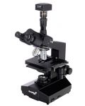 Цифров микроскоп Levenhuk - D870T 8M, черен - 2t