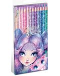 Цветни моливи Nebulous Stars - Принцеса Небулия, 12 броя - 1t