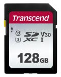 Карта памет Transcend - 128 GB, 300S UHS-I SDXC UHS-I U3 V30 - 1t