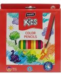 Цветни моливи Beifa WMZ - 24 цвята - 3t